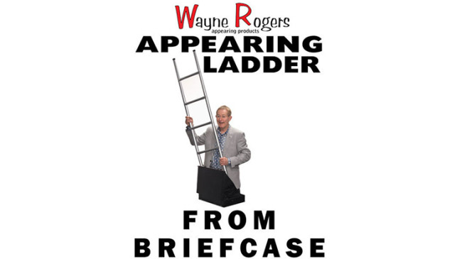 Wayne Rogers Appearing 8 Foot Ladder from Briefcase by Big Guys Magic