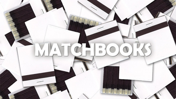 Streichholzbriefchen 50 Stück - Matchbook Refill for LIT by Dan Hauss & Dan White - Ersatzteil