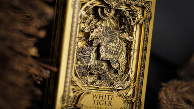 White Tiger Black Gold Box Set by Ark - Pokerdeck