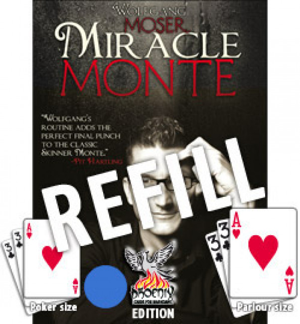 Miracle Monte von Wolfgang Moser - ERSATZKARTEN - Blau - Phoenix