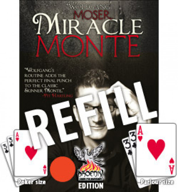 Miracle Monte von Wolfgang Moser - ERSATZKARTEN - Rot - Phoenix