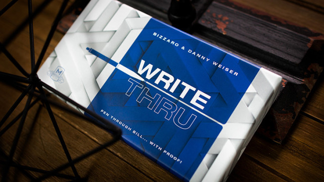 Write-Thru by Bizzaro & Danny Weiser - Kugelschreiber durch Geldschein - Zaubertrick