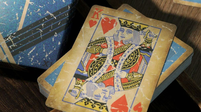 X1 Retro Blue - Pokerdeck