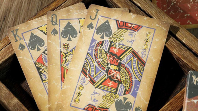 X1 Retro Red - Pokerdeck