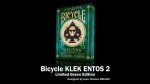 Bicycle Klek Entos Green (Marked) - Pokerdeck - Markiertes Kartenspiel
