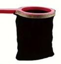Change Bag - Changierbeutel mit Zipper, Schwarz