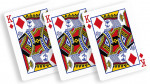 Pyrokarten - Karo König - Flash Poker Cards - 10 Stück