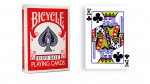 Force Deck - Rot - Kreuz König - Bicycle Forcierspiel - Forcing Cards - Forcierkarten