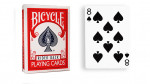 Force Deck - Rot - Pik 8 - Bicycle Forcierspiel - Forcing Cards - Forcierkarten