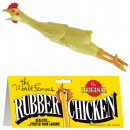 Gummihuhn Klassiker - Rubber Chicken - Kult Scherzartikel für Bühne, Comedy & Zaubershow